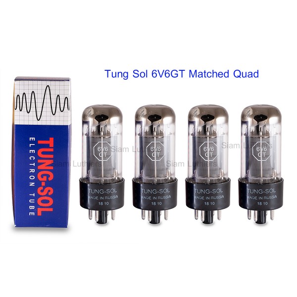 Tung Sol 6V6GT Matched Quad